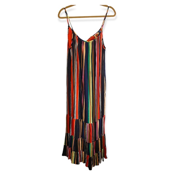 Farm Rio Rainbow Shimmer Maxi Dress - Picture 2 of 15